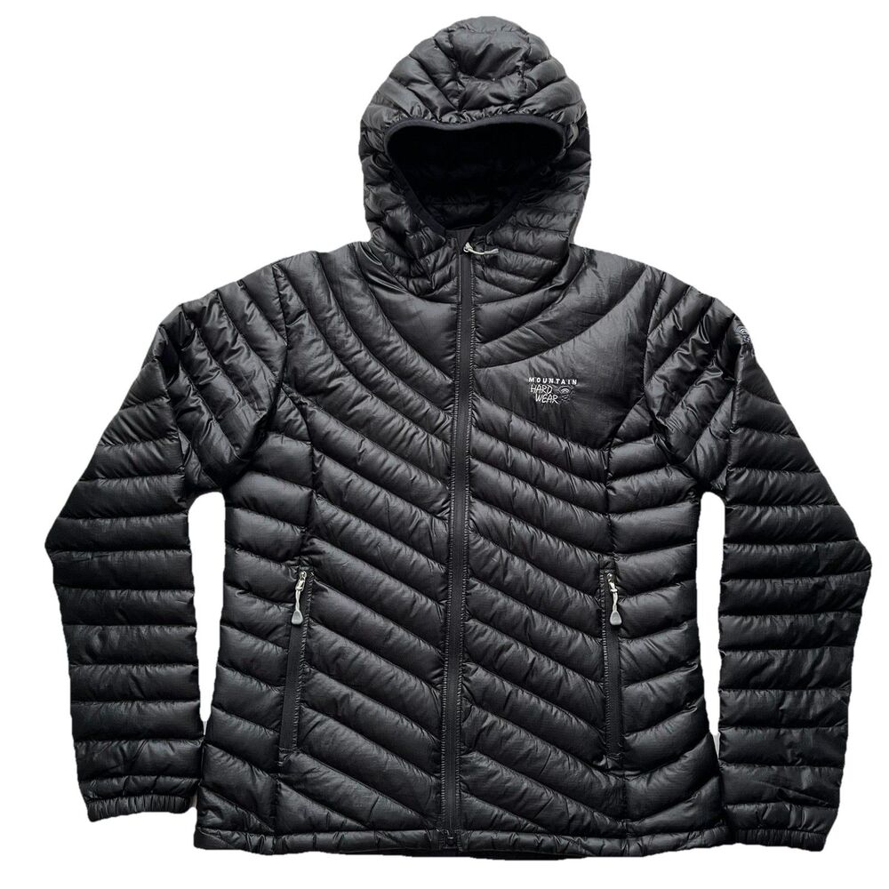 Mountain Hardware 800 Fill Nitrous Hooded Jacket Goose Down Puffer Insulated M